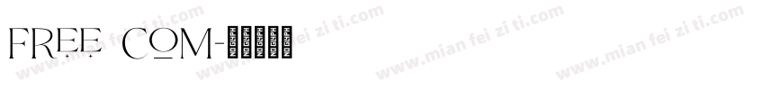 free com字体转换